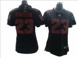 Foster Black Jersey, Women Nike Houston Texans #23 Ice Jersey