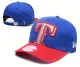 MLB Texas Rangers Blue Red Snapback Hats--GS