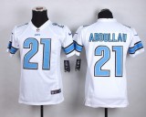 Nike Detroit Lions #21 Abdullah White Kids Jersey