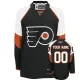 NHL Philadelphia Flyers #00 Your Name Black Custom Jersey