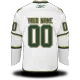 White Dallas Stars #00 Your Name Road EDGE Custom NHL Jersey