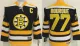 Kids NHL Boston Bruins #77 Bourque Black Jersey with C Patch