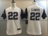 NFL Dallas Cowboys #22 E.Smith Color Rush Kids Jersey