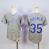 MLB Kansas City Royals #35 Hosmer Grey Youth Jersey