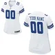 Nike Dallas Cowboys Customized Womens Game White Jersey