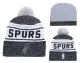 NBA San Antonio Spurs Black Beanie--YD