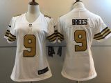 NFL New Orleans Saints #9 Brees Color Rush Women Jersey