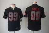 Kidss San Francisco 49ers #99 Smith Impact Limited Black Jersey