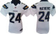 NIKE San Diego Chargers #24 Ryan Mathews women white jersey