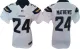NIKE San Diego Chargers #24 Ryan Mathews women white jersey