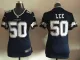Women Nike Dallas Cowboys #50 Lee Blue Jersey