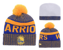 NBA Golden State Warriors Blue Beanie--YD