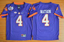 Youth Clemson Tigers DeShaun Watson 4 Diamond Quest College Football Jersey - Purple