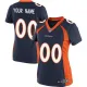 Nike Denver Broncos Customized Blue Women Jersey