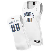 White Jersey, Women Charlotte Bobcats Custom NBA Jersey