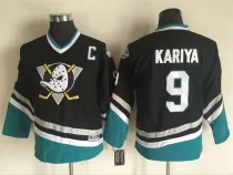 NHL Anaheim Ducks #9 Kariya Black Youth Jersey