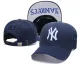 MLB New York Yankees Blue Snapback Hats--TX