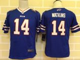 Kids Nike Buffalo Bills #14 Watkins Blue Jersey