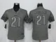 Women Nike New Detroit Lions 21 Abdullah Gridiron Gray Limited Jersey