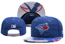 MLB Toronto Blue Jays Blue Snapback Hats--YD