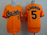 MLB Baltimore Orioles #5 B.Rodbinson Orange Jersey