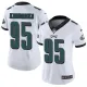 Womens Nike Philadelphia Eagles #95 Kendericks White Jersey