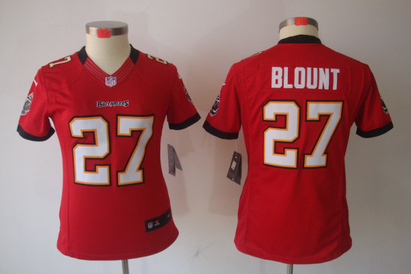 Tampa Bay Buccaneers #27 Legarrette Blount Women Nike limited jersey in Red