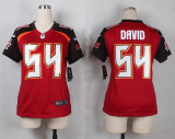 Women Nike Tampa Bay Buccaneers #54 David Red Limited Jersey