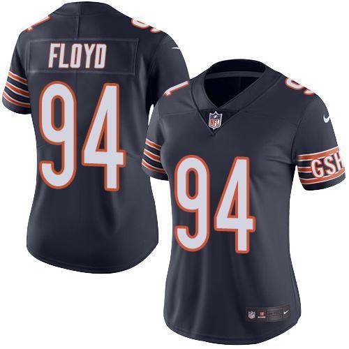 Womens NFL Chicago Bears #94 Floyd Blue Jersey