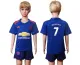 2016 Soocer Club Man Utd. #7 Memphis Away Kids Jersey