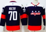 Kids NHL Washington Capitals #70 Holtby Stadium Series Navy Jersey