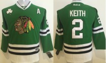 Kids Chicago Blackhawks #2 Keith Green Jersey