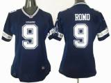 Tony Romo white cowboys Women Nike NFL Jersey