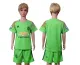 2016 Soocer Club Man Utd. Blank Goalkeeper Kids Jersey