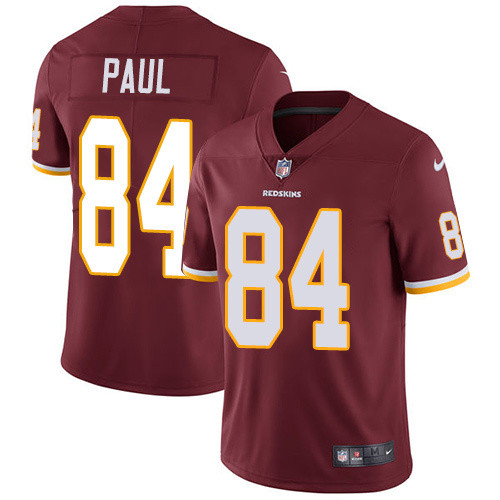 Womens Washington Redskins #84 Paul Red Jersey