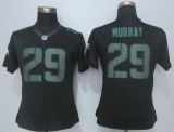 Womens Nike Philadelphia Eagles 29 Murray Impact Limited Black Jerseys