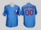 MLB Montreal Expos Custom Blue Color Jersey