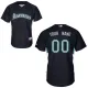 Black Personalized Batting Practice MLB Seattle Mariners Jersey