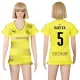 2017 Soccer Dortmund #5 Bartra Home Women Jersey