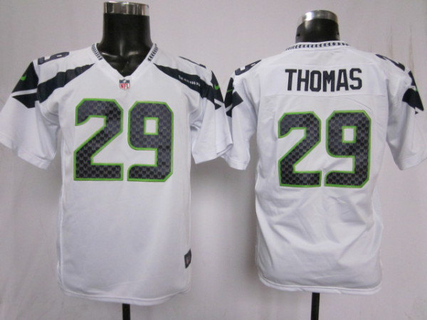 Thomas White Nike Seahawks #29 Youth Jersey