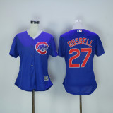 MLB Chicago Cubs #27 Russell Blue Women Jersey