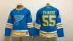 Women NHL St.Louis Blues #55 Parayko L.Blue Classical Jersey