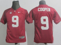 Alabama Crimson Tide #9 Amari Cooper Red NCAA Kids Jersey