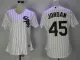 Womens MLB Chicago White Sox #45 Jordan White Jersey