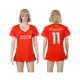 2017 Soccer Liverpool #11 M.Salah Home Women Jersey
