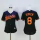 MLB Baltimore Orioles #8 Ripken Black Women Jersey