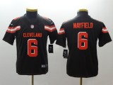 Kids NFL Cleveland Browns #6 Mayfield Brown Jersey