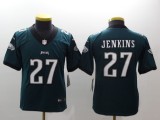 Youth NFL Philadelphia Eagles #27 Jenkins Green Vapor Limited Jersey