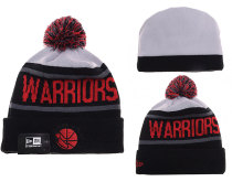 NBA Golden State Warriors Black Beanie--YD