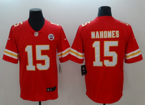 NFL Kansas City Chiefs #15 Mahomes II Red Vapor Untouchable Limited Jersey